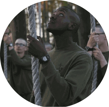 Marine climbing rope