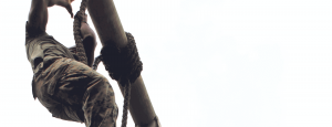 Marine climbing rope setup